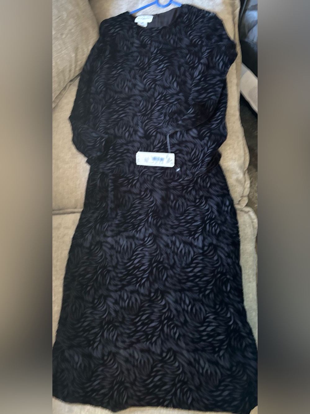 vintage(nwt) Rena  Rowan Petite 2-Piece Maxi skirt/top.sz4p